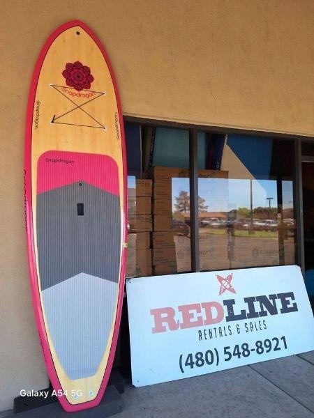BruSurf Snapdragon 10′ Bamboo Hard Paddle Board