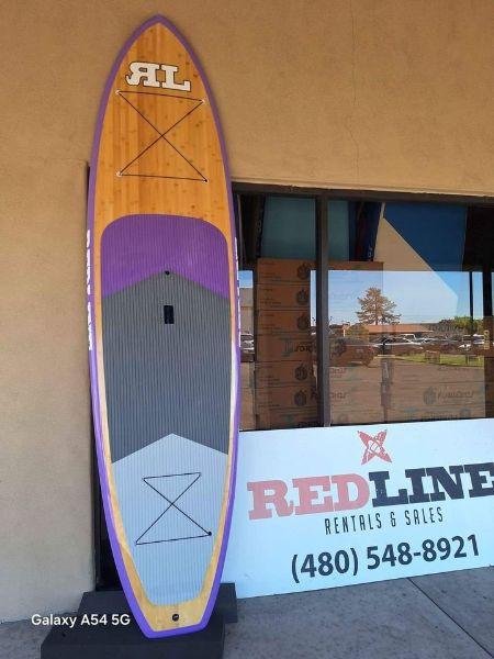 Redline 10’6″ Bamboo Hard Paddle Board