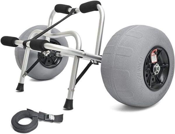  Kayak & Canoe Cart with Balloon Beach Tires
